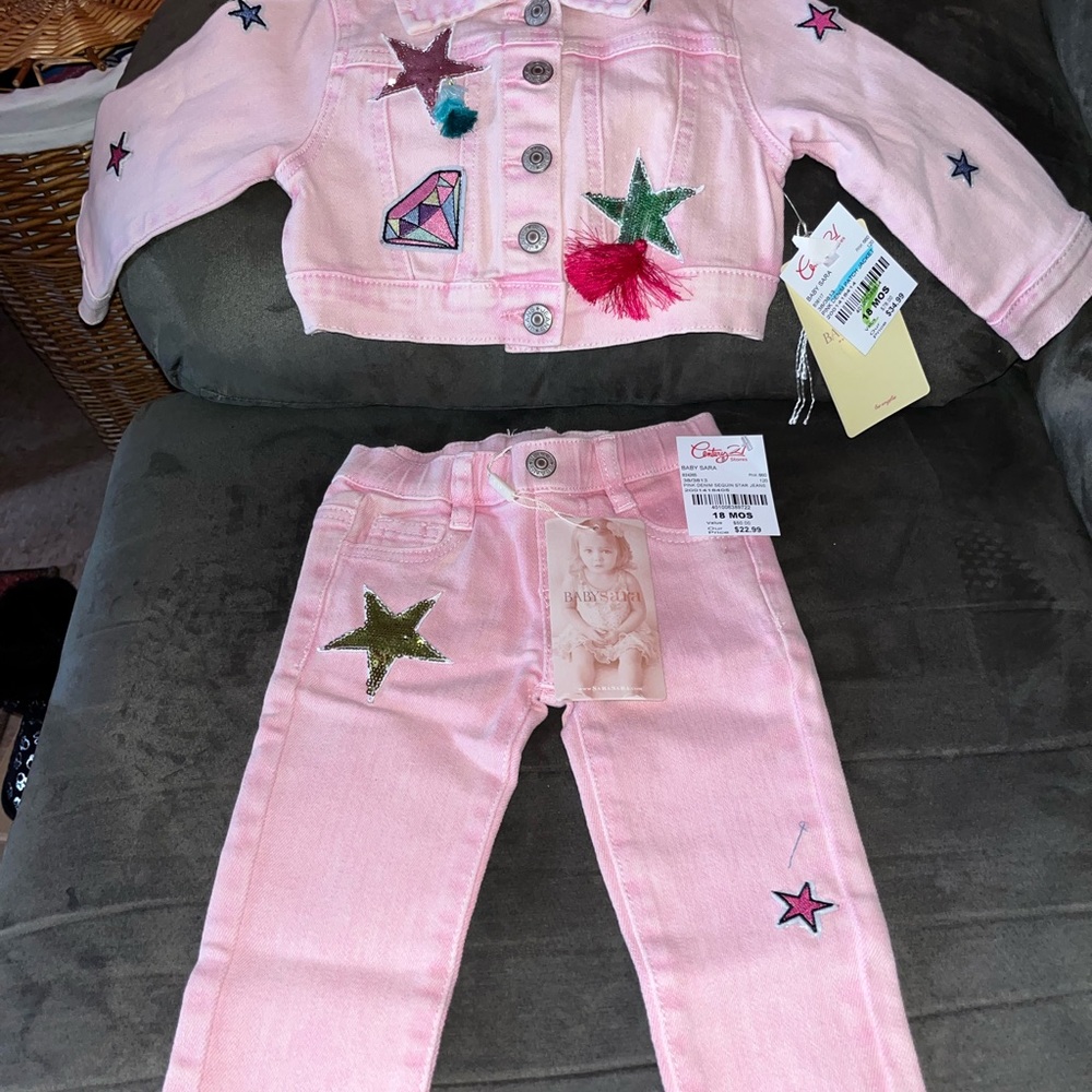 Baby Denim Suit 18 months